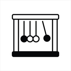 Pendulum vector icon