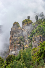 Twin Rocks, Kodaikanal, Tamil Nadu, India.