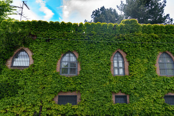 Historic building of Vergo Zoccorino, Brianza, Italy