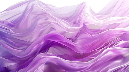 Obraz premium Dynamic Lilac Wave: Transparent Liquid Wave Clipart