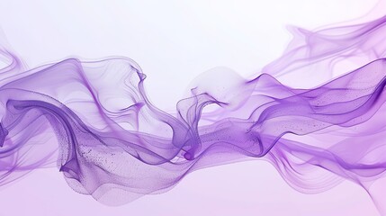 Dynamic Lilac Wave: Transparent Liquid Wave Clipart