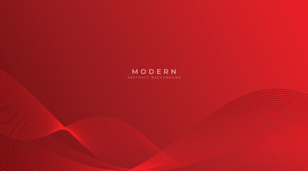 Abstract dark red wave lines background