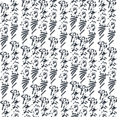 Small spots, dots and particles form texture.