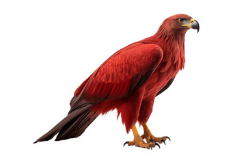 Obraz premium big eagle looking isolated on white