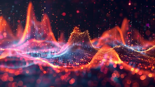 Mesmerizing Celestial Visualisation of Dynamic Energy Flows in the Cosmic Realm