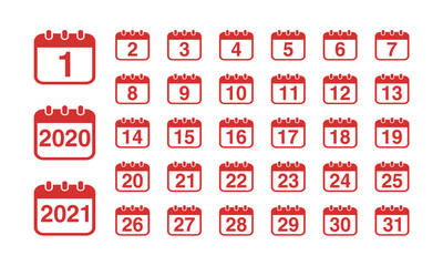 calendar vector icon