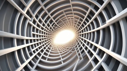 Obraz premium fractal burst background