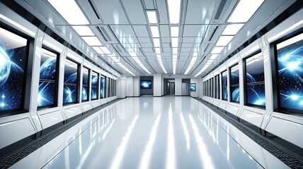 modern subway station