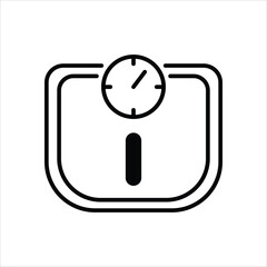 Weight Scale vector icon