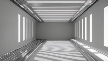 empty corridor in a hotel