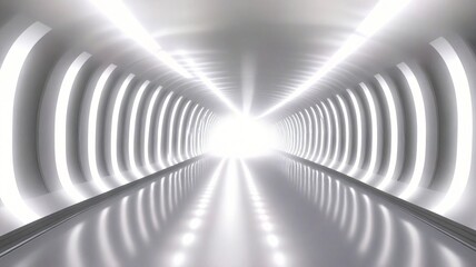 Naklejka premium abstract 3d tunnel