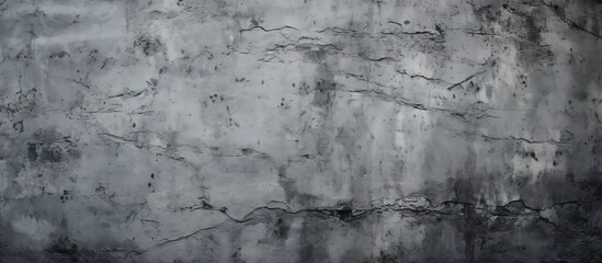 Obraz premium A closeup image of a textured grey wall with distinctive dark edges in need of copy space