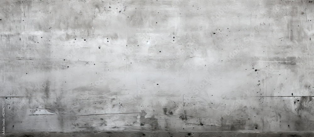 Poster A grungy gray concrete panorama with a textured background perfect for adding text Copy space image