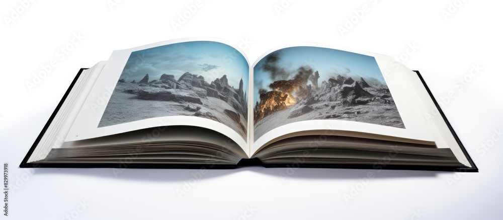 Aufkleber The book is displayed on a white background providing ample copy space for any additional text or elements in the image