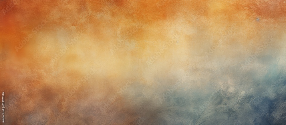 Aufkleber Abstract background with a gradient fine art design featuring a panoramic grunge texture pattern Copy space image