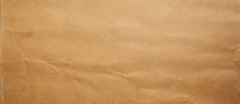 Poster aesthetic creative design featuring a unique soft and natural style of kraft paper the background sh