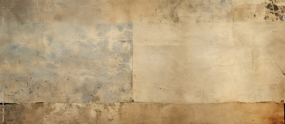 Poster a collection of aged paper textures featuring rough faded surfaces ideal for vintage style designs o