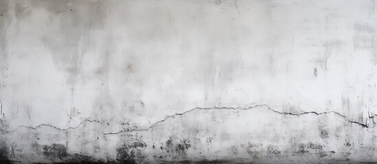 A grungy texture of white and gray on a concrete surface with copy space image