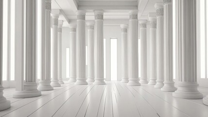 Obraz premium columns