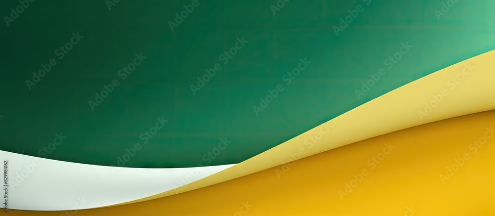 Aufkleber the abstract background features a green frame with white copy space set against a vibrant green and