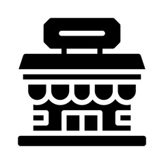 retail glyph icon