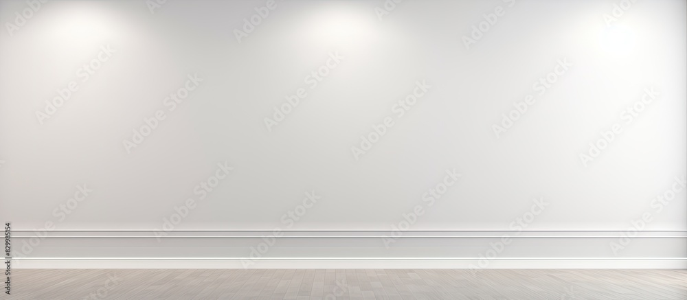 Poster A high resolution image of a clean and crisp wall serving as a background with ample space for placing additional elements