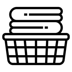 Laundry Basket Icon