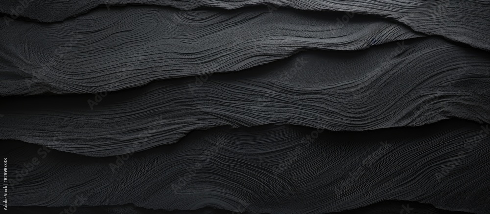 Poster Background with black paper texture providing a copy space image