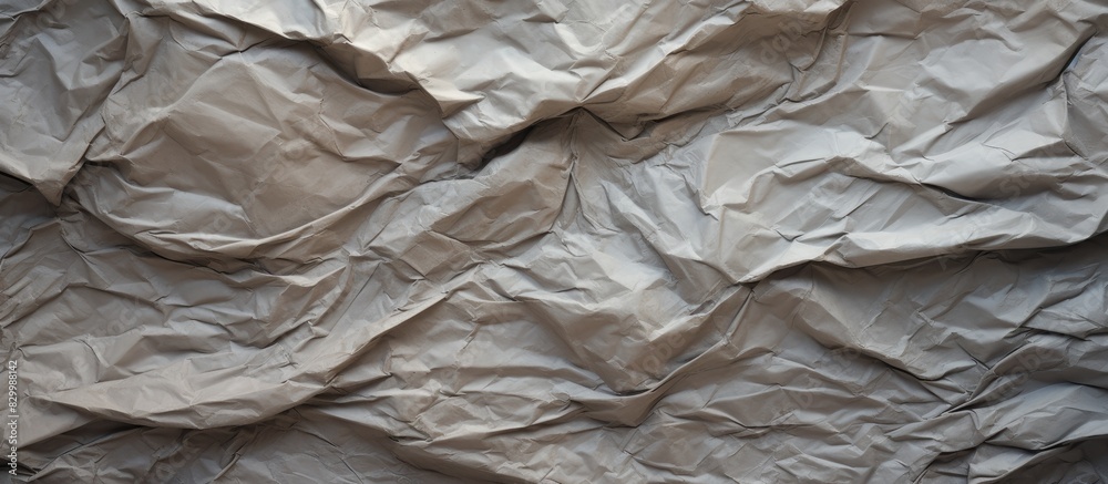 Poster The background resembles crumpled grey brown wrapping paper with a texture that imitates the creases and wrinkles of old vintage paper This image also resembles the surface of a Martian landscape Cop