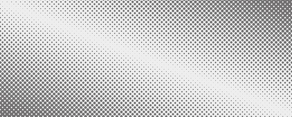 Black and white dotted halftone background. Halftone dots background. Black and white comic pattern.