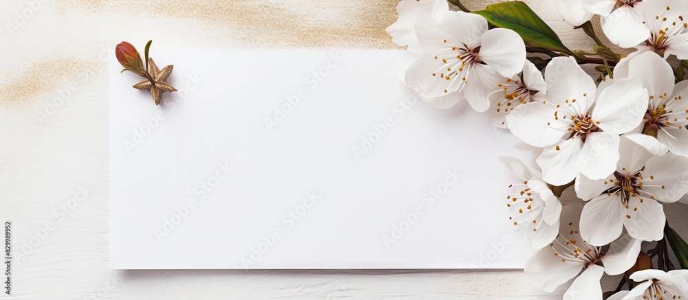Poster New Year s greetings illustrated with holiday decorations or a postcard capturing a captivating flat lay with space for text. with copy space image. Place for adding text or design