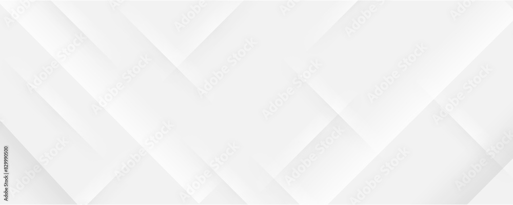 Poster Gray and white diagonal line architecture geometry tech abstract subtle background illustration.