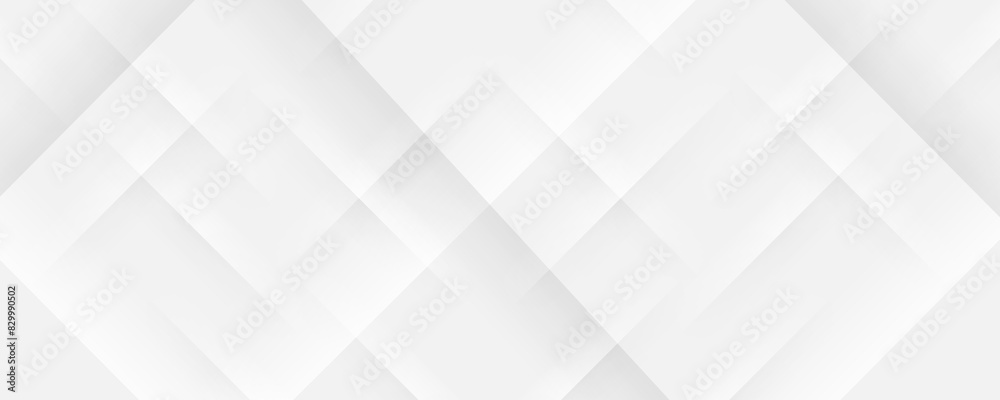 Poster Gray and white diagonal line architecture. Abstract background with white and gray and geometric style