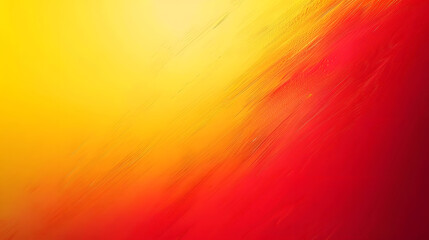 Red and yellow color background with gradient. Generative AI.