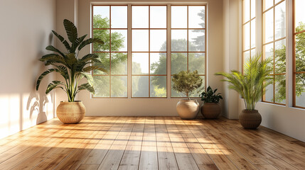Fototapeta premium room with a window
