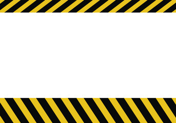 under construction background with stripes
