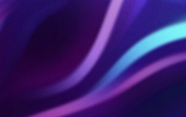 Dark grainy texture background purple blue glowing abstract color gradient wave shape brown backdrop grunge banner design