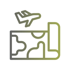 location gradient icon