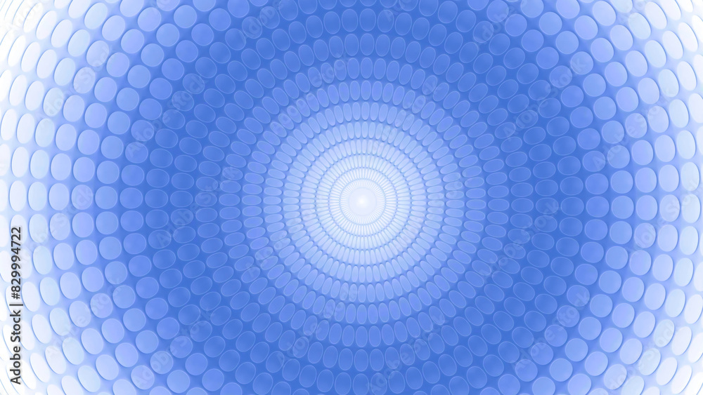 Poster animation of rotating concentric circles with hypnotic effect. motion. abstract geometric background