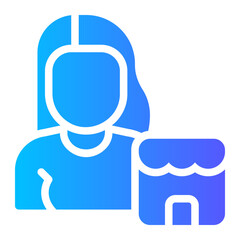 franchisor gradient icon