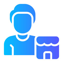 franchisor gradient icon