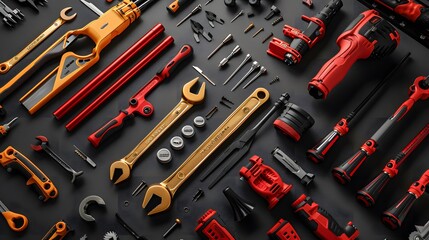 Fototapeta premium Get the job done with our durable tools! Special offers on a wide range of tools for every task