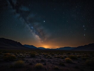 Sunrise view captured,抉择 (jué zé) between space and desert: a fiery orb emerges on the horizon