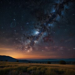 Sunrise view captured,抉择 (jué zé) between space and desert: a fiery orb emerges on the horizon