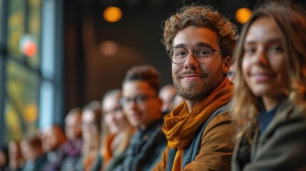 Fototapeta premium Target growth, finance team and diversity of business group clapping for support and happiness. Company success. Generative AI