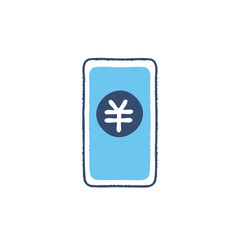 スマートフォンと日本円マーク