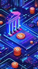 Digital banking platforms incorporating cryptocurrencies, offering integrated financial services