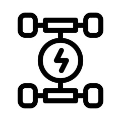 chassis line icon