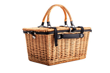 PNG, Picnic Wicker Weave - Generative AI
