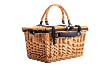 PNG, Picnic Wicker Weave - Generative AI
